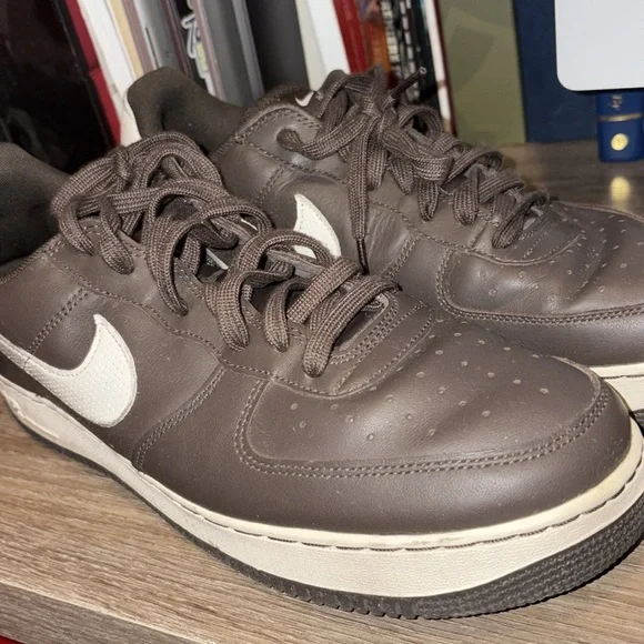 Nike Air Force 1 Brown Leather Size 13 - Used - Picture 2 of 7